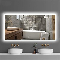 DP Home LED Bathroom Mirror with Lights, Anti Fog