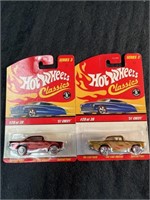 (2) Collector’s Hot Wheels Classic Cars