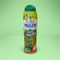 2 Bottles Paquito Syrup Menthe BB: 2023