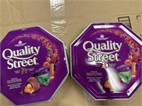 2 Nestle Quality Street Imported Caramels, & Prali