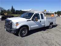 2014 Ford F250 8' S/A Utility Truck
