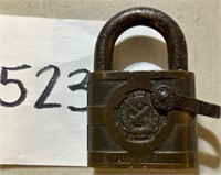 Vintage WWII ORDINANCE DEPT. AMMO Lock — No Key
