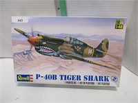 Revell P40B tiger Shark Model