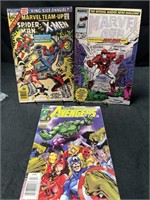 (3) Assorted Marvel Comics