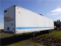 1988 Alloy FRPT-53-3 53' 3-Axle Dry Van Trailer