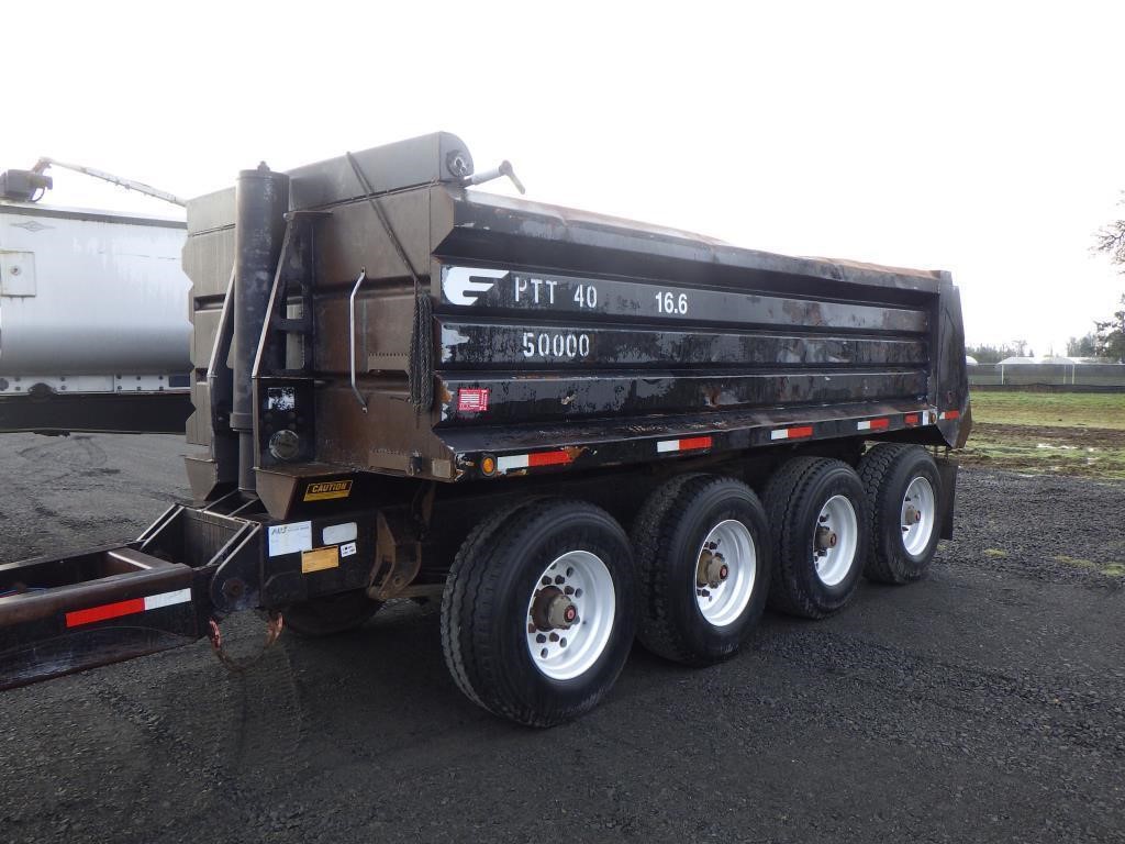 2008 Wilm 18' 4-Axle Pup Trailer