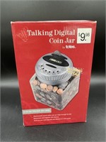 Talking Digital Coin Jar