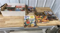 Vintage hunting and fishing books and magazines