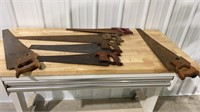 6 hand saws