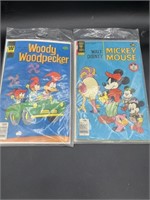 (2) Woody Woodpecker Comic Books