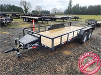 2024 Delta 16' T/A Utility Trailer