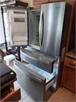 26 CU.FT. WHIRLPOOL REFRIG/FREEZER WITH ICE MAKER
