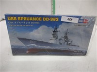 USS Spruance DD-963 Ship Model New