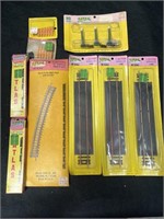 Various HO Scale Train Track Sections