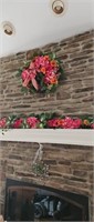 Silk flower Decorations and wreath