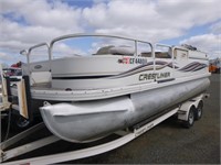 2007 Crestliner 2085 Sport Classic Boat & Trailer