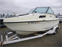 1983 Bramco Seaswirl 19' Boat & Trailer