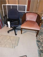 2X OFFICE AND EASY CHAIR