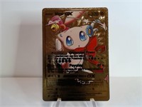 Pokemon Card Rare Gold Mew Gx