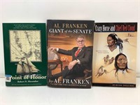 Signed Books. Eagle Man, Al Franken, Robert