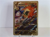 Rare Pokemon Gold Foil Charizard Vstar