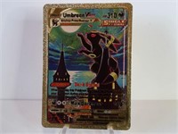 Rare Pokemon Gold Foil Umbreon Vmax