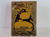 Rare Pokemon Gold Foil Pikachu Vmax