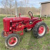 FARMALL MODEL A TRACTOR W/ CULIVATORS