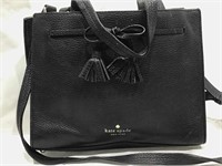 Kate Spade New York Black Leather Bag. Previously