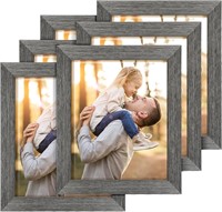 TWING 8x10 Frames Set of 6  Rustic Grey