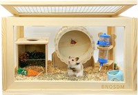 Wooden Hamster Cage 19.6*11.8*11.8in  Small Hutch