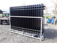 10'x7' Galvanized Steel Fencing