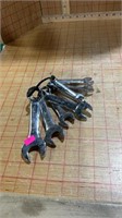 Bundle of husky SAE stubby wrenches