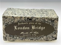 Authentic Piece Of The London Bridge 2x1.75x1 in.
