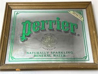 Perrier Advertising Mirror 17.75x14
