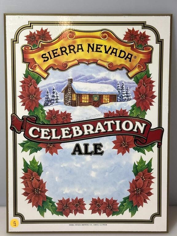 Sierra Nevada Celebration Ale Advertising Sign