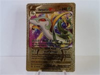 Rare Pokemon Gold Foil Serperior Vstar