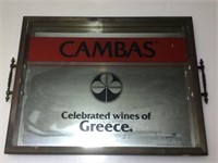 Cambus Mirrored Serving Tray, Wall Advertising