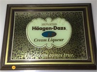 Häagen-Dazs Cream Liqueur Advertising Mirror