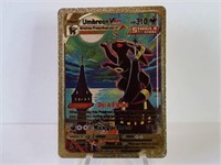 Rare Pokemon Gold Foil Umbreon Vmax