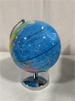 ILLUMINATED GLOBE DAMAGED HAWAII IS DENTED