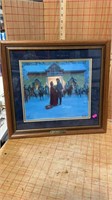 Mort Kunstler "until we meet again" framed picture