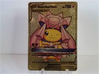 Pokemon Card Rare Gold Pikachu Mega Diancie