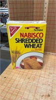 Nabisco shredded wheat cereal box