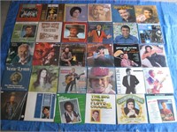 30 Country Music LP Records, Assorted