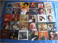 30 Country Music LP Records, Assorted