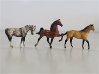 3 Vintage Breyer 1975-76 Mini Horses