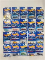 20 Hotwheels in Packaging