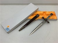 NIB mini sword dagger with sheath