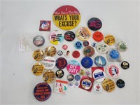 Vintage Button Badges